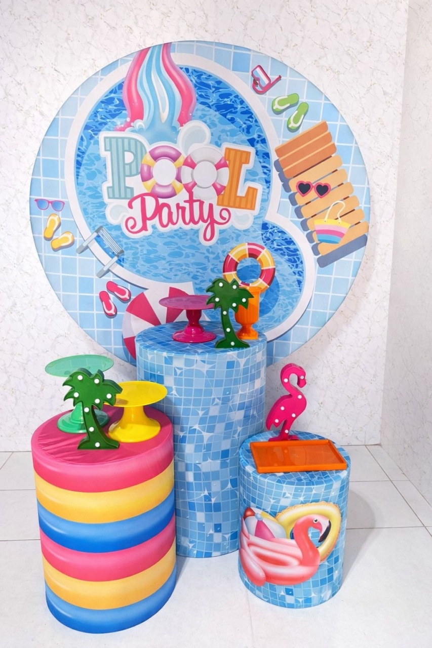 Combo Infantil Pool Party - Brenda silva nascimento 
