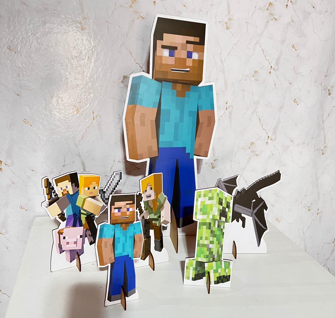 Kit Display Minecraft - Brenda silva nascimento 