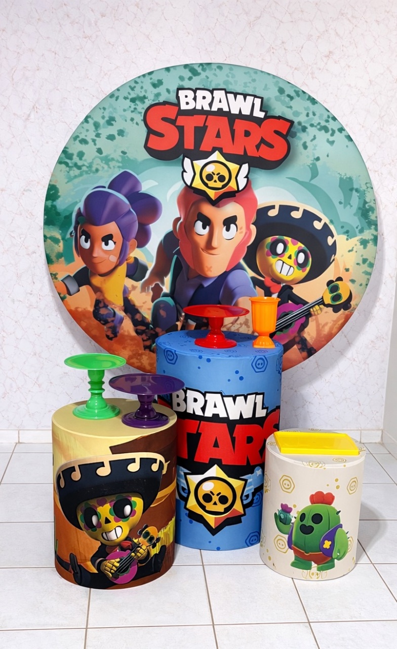 Combo Infantil Brawl Star - Brenda silva nascimento 