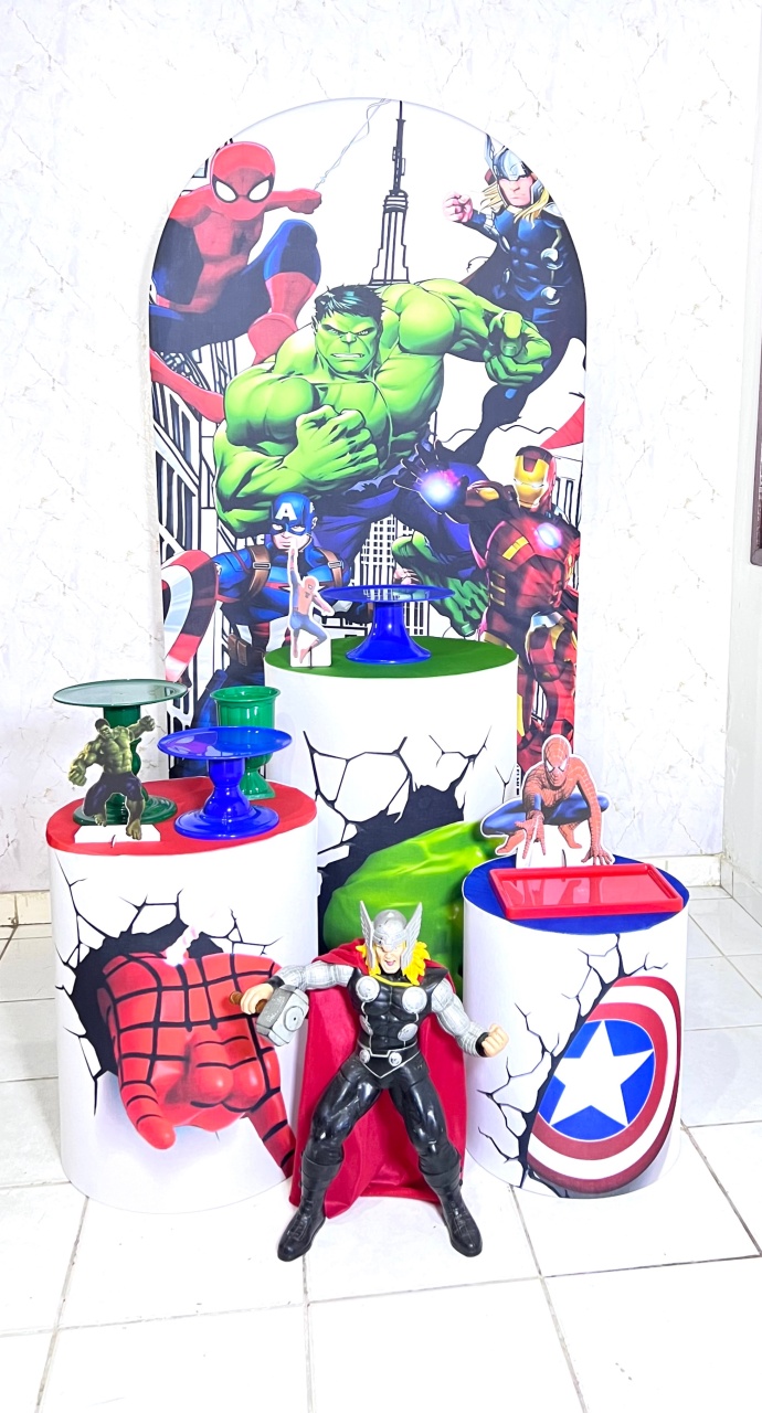 Combo Infantil Vingadores - Brenda silva nascimento 