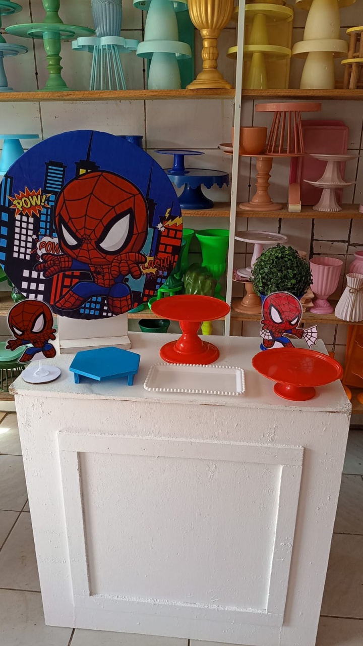 Kit Homem Aranha Baby - Marias Festeiras 