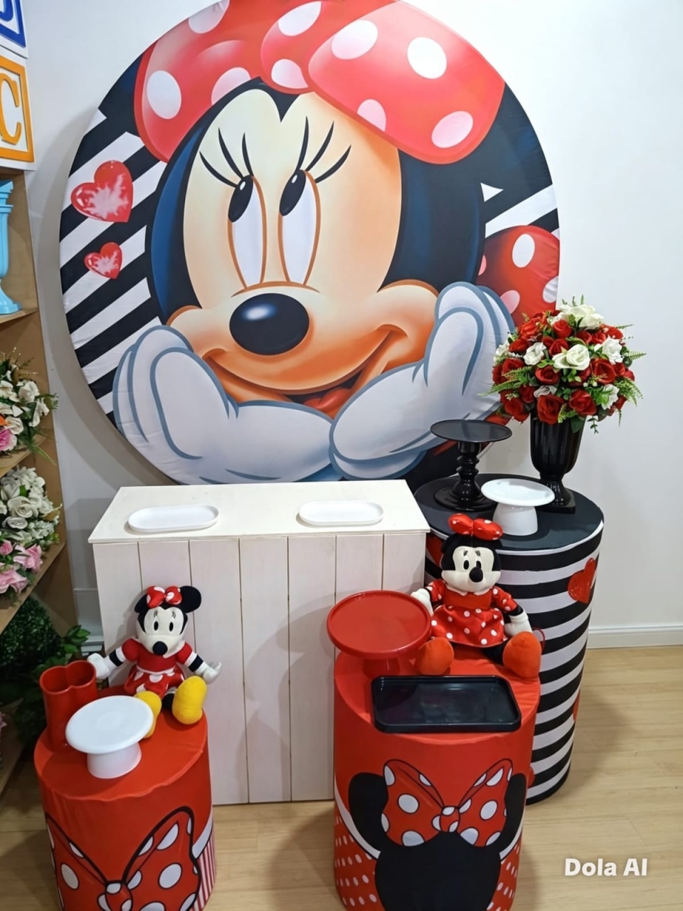 Kit Minnie Vermelha - Marias Festeiras 