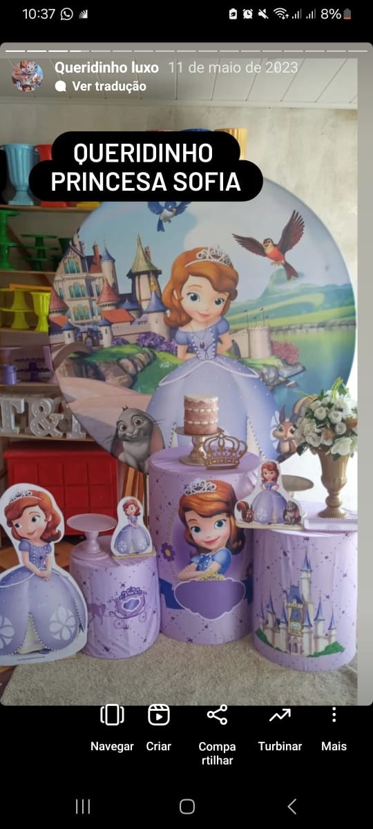 Princesa Sofia - Marias Festeiras 