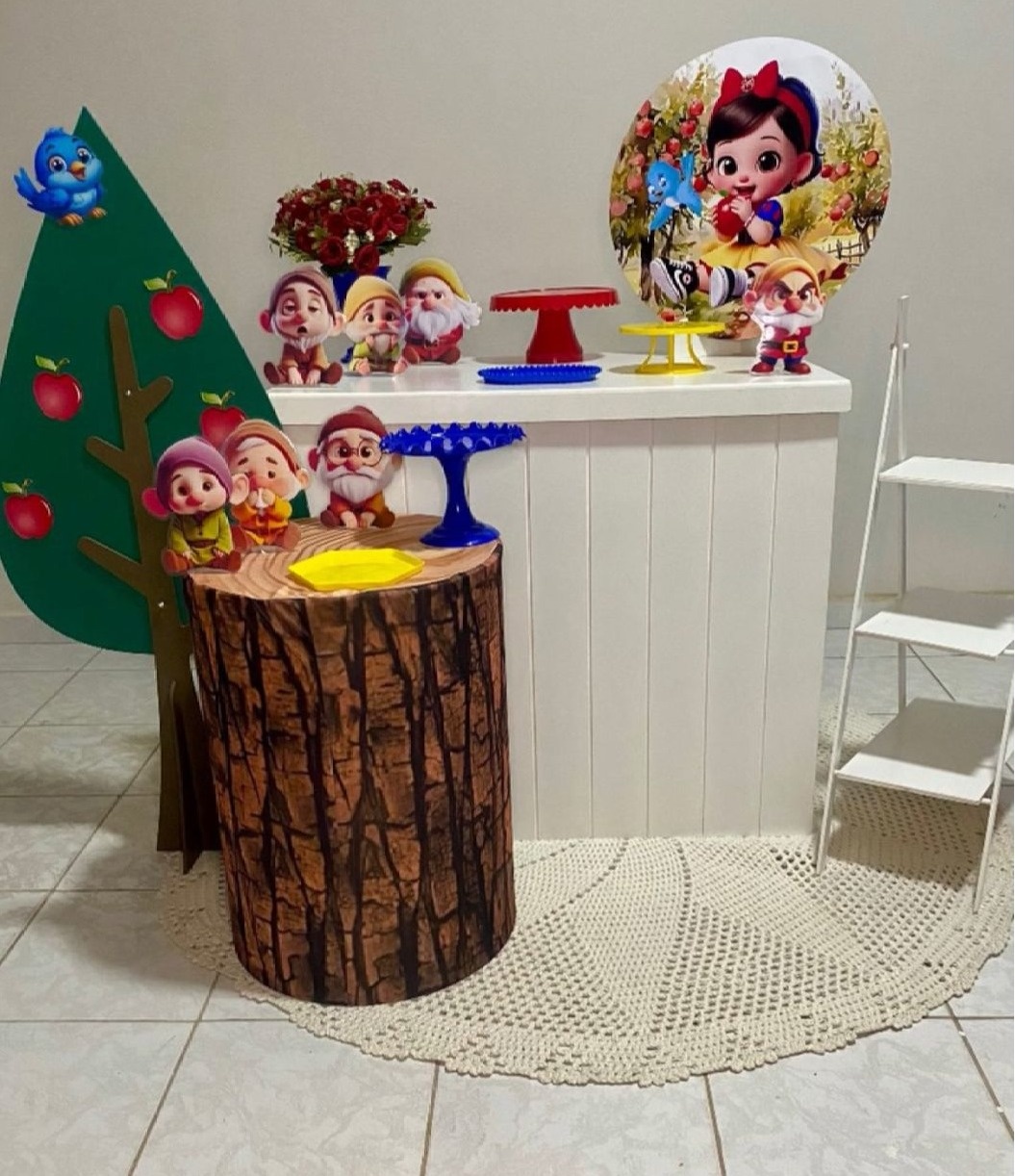Kit Na Mesa Branca de Neve - FAZENDO A FESTA CBB