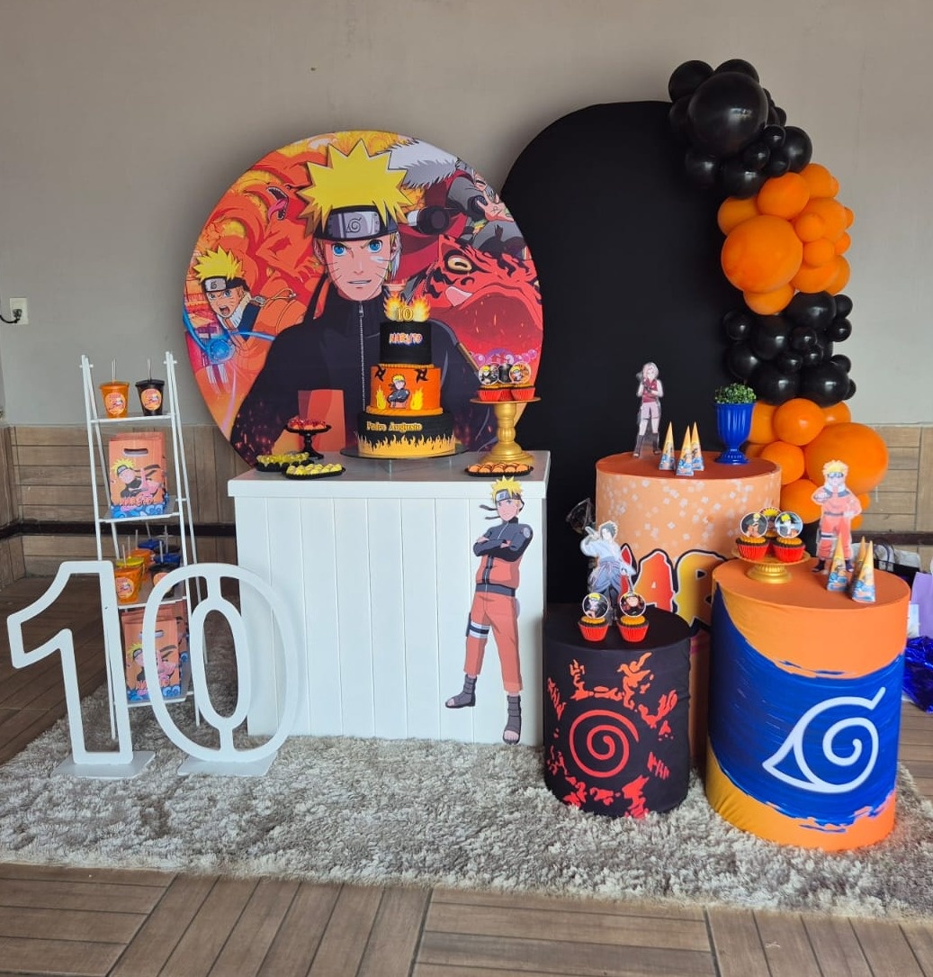 Kit Naruto - FAZENDO A FESTA CBB