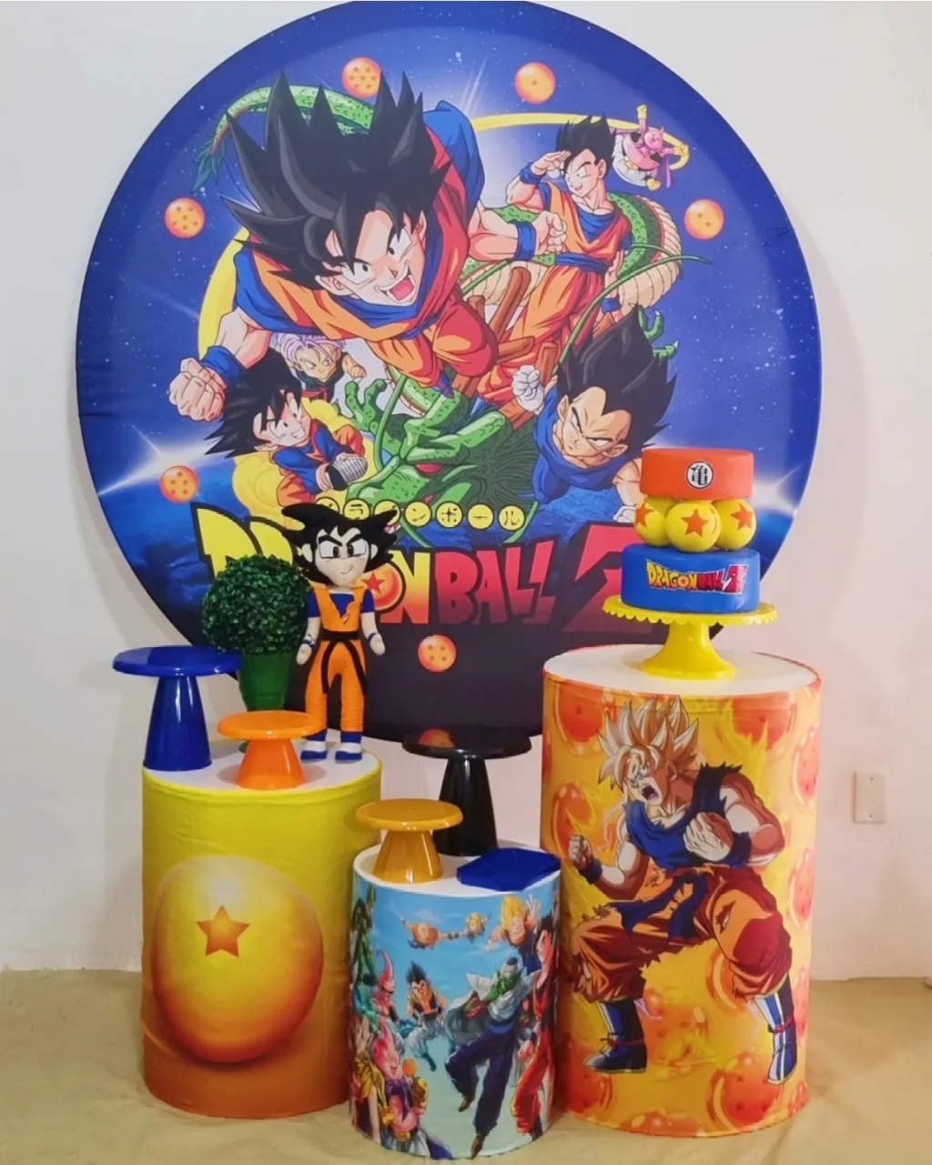Dragon Ball Z Kit Padrão  - Ateliê Click Festas 
