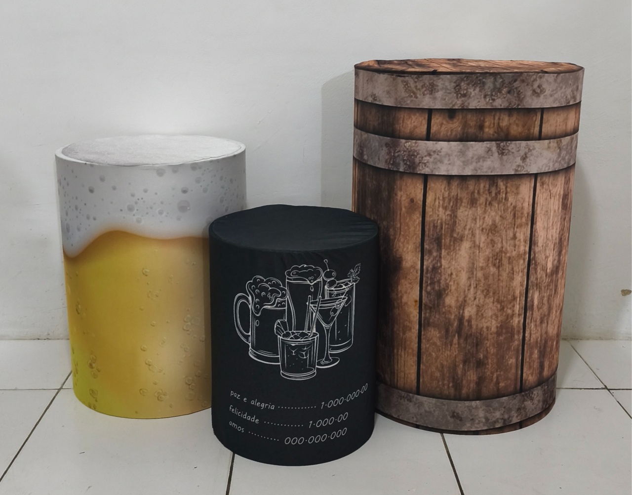 Capas Cilindro Boteco Slim 1 - Ateliê Click Festas 