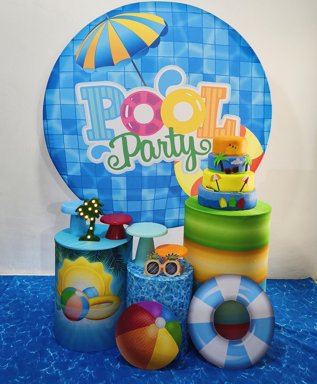 Pool Party Básico  - Ateliê Click Festas 