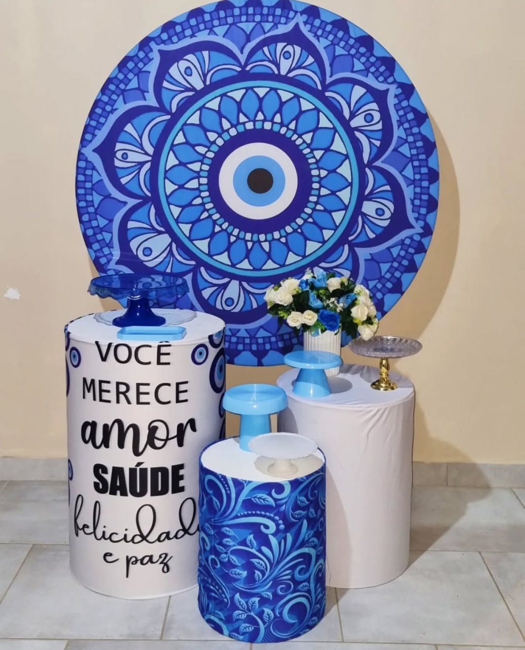 Olho Grego Kit Padrão  - Ateliê Click Festas 
