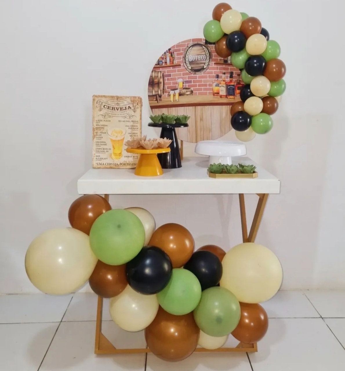 Mini Festa Boteco  - Ateliê Click Festas 