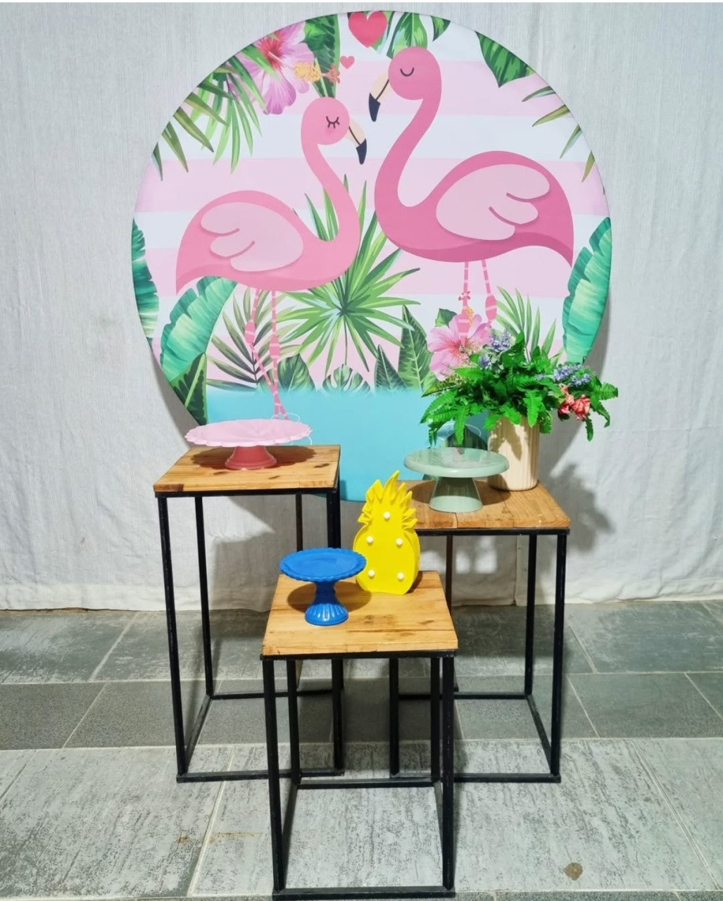 Flamingo 1 Kit Padrão  - Ateliê Click Festas 