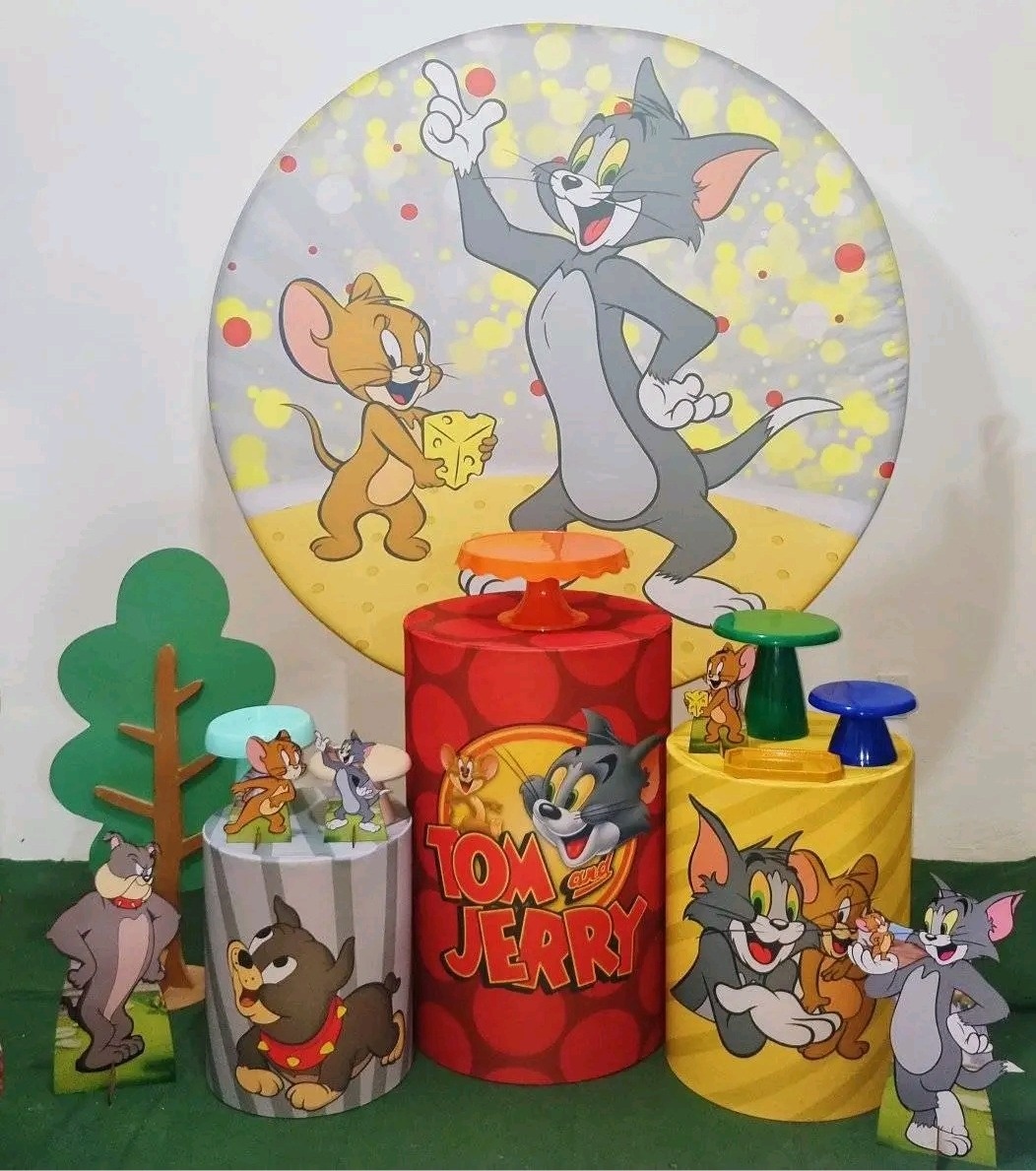 Tom and Jerry Kit Padrão  - Ateliê Click Festas 