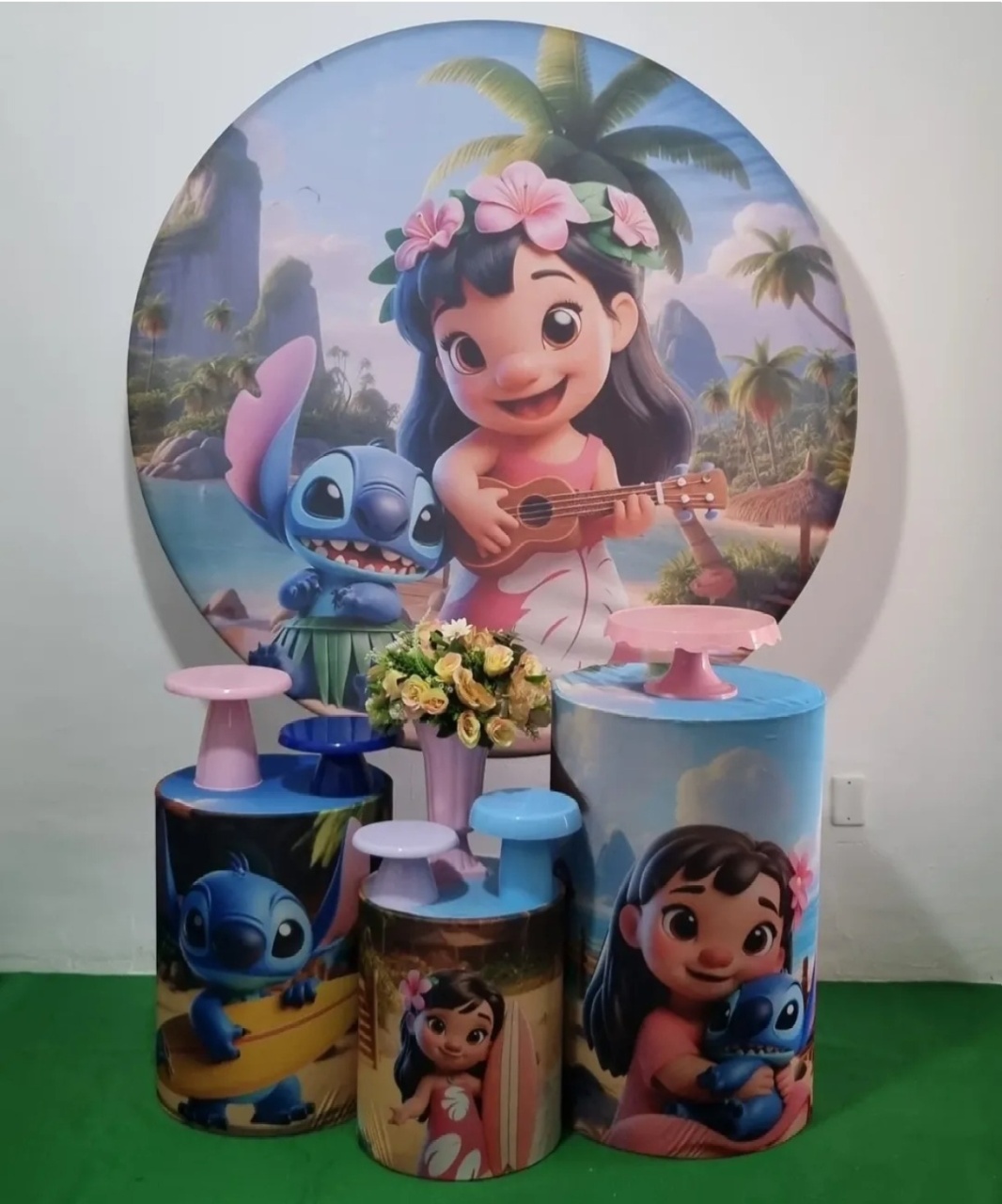 Lilo E Stitch Kit Padrão 1 - Ateliê Click Festas 