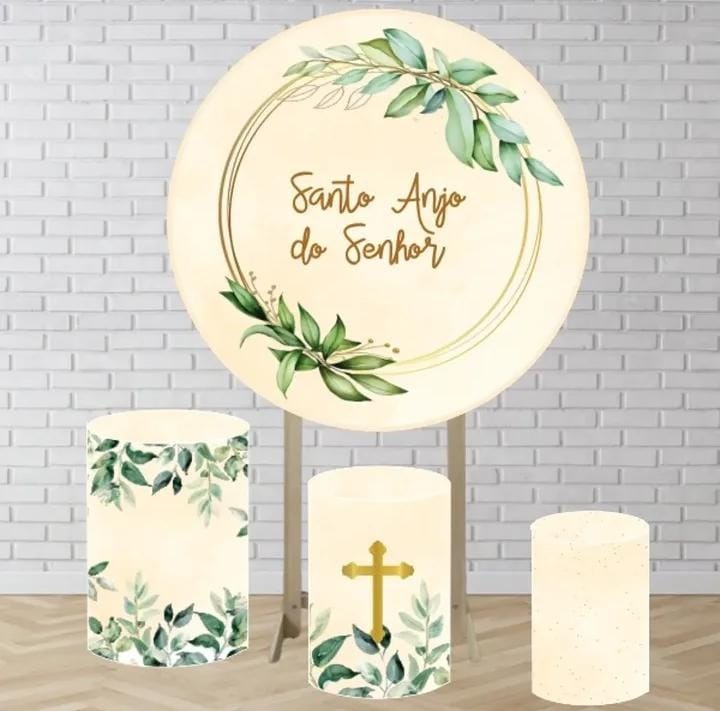 Batizado Verde / Santo Anjo Do Senhor - DECORANDO SONHOS