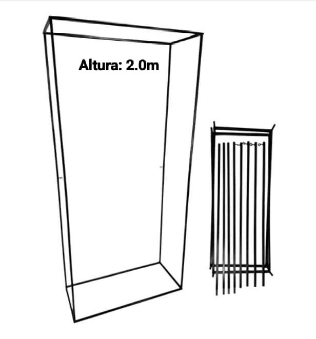 Painel Preto Cubo 2,00 Metros - DECORANDO SONHOS