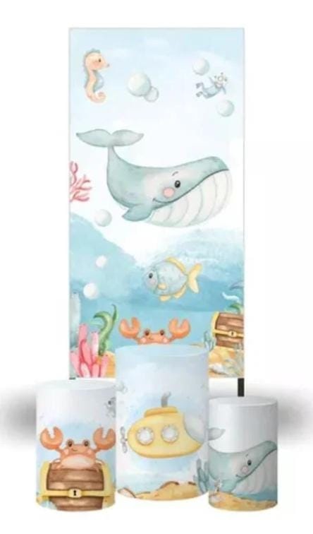 Fundo Do Mar Tradicional - DECORANDO SONHOS