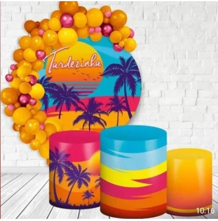 Tardezinha Cores Vibrantes - DECORANDO SONHOS