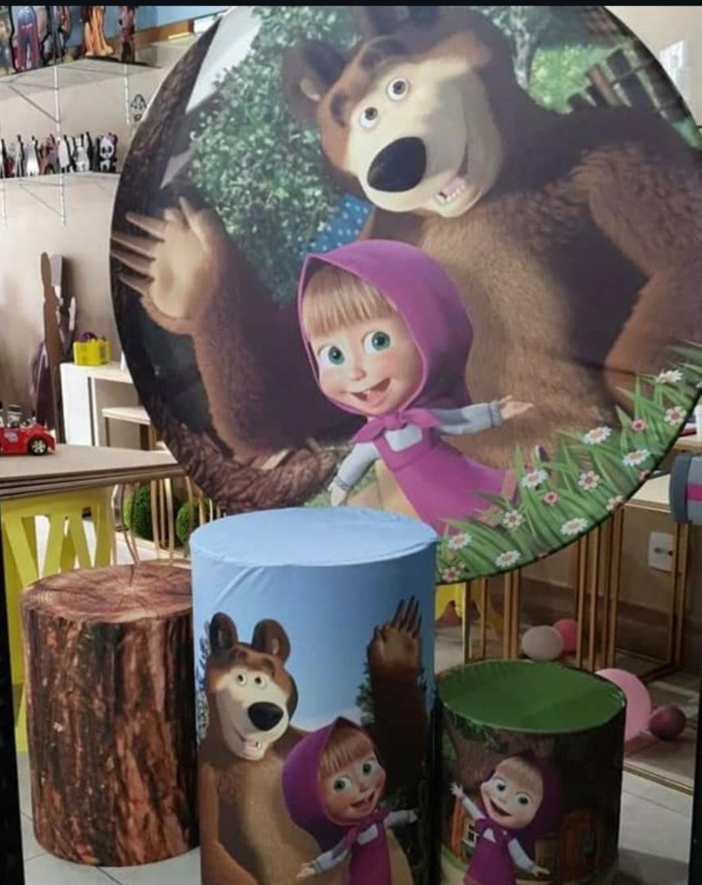 Masha E O Urso - DECORANDO SONHOS