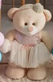 Urso Feminino  - DECORANDO SONHOS