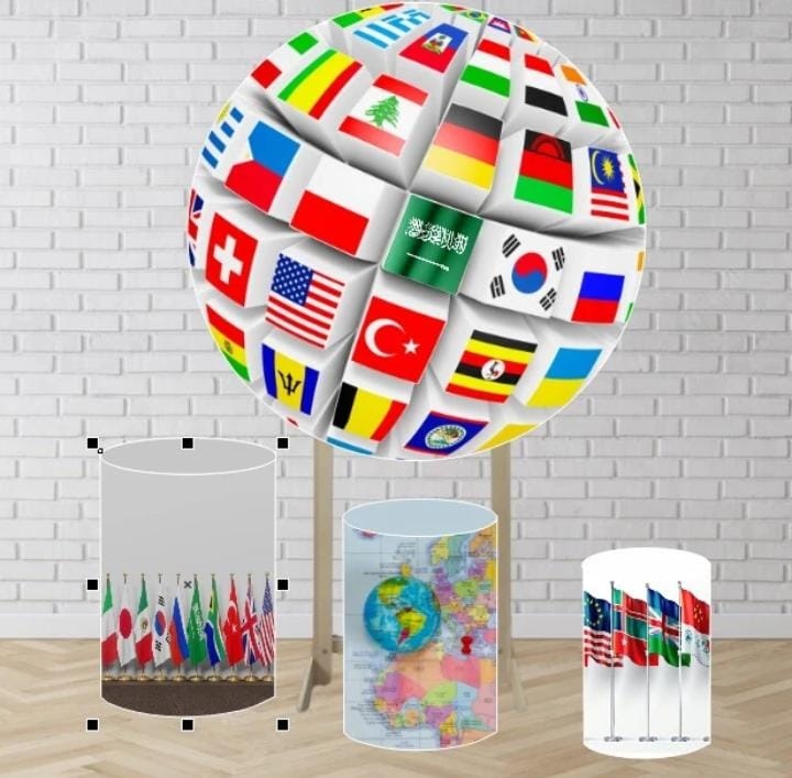 Países / Copa Do Mundo - DECORANDO SONHOS