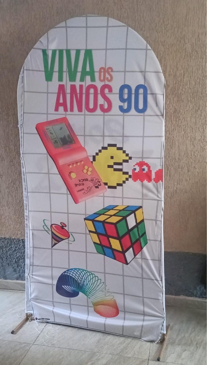 Painel Sublimado Anos 2000,90,80 E 70 - DECORANDO SONHOS
