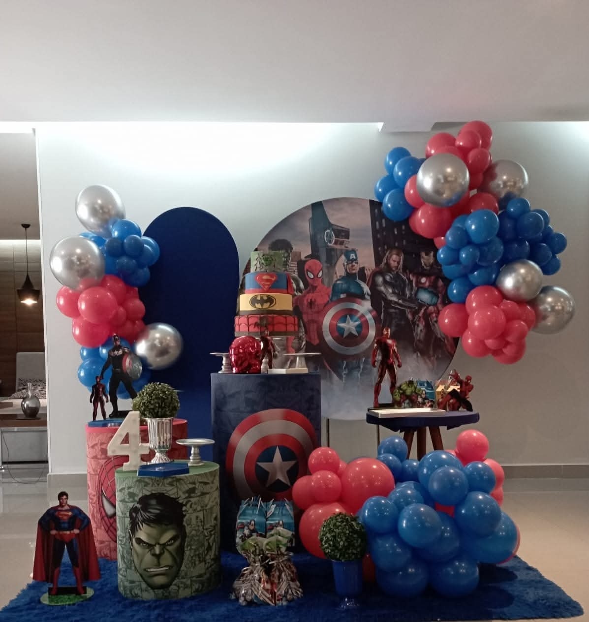Vingadores 1  - DECORANDO SONHOS