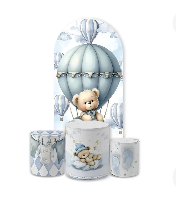 Ursinho Baloeiro / Chá de Bebe / Chá Revelacao - DECORANDO SONHOS