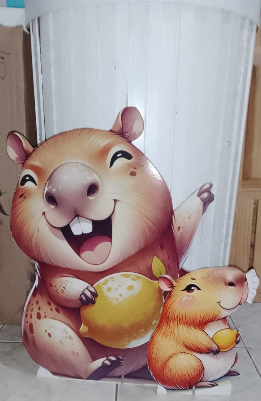 Display Capivara - DECORANDO SONHOS