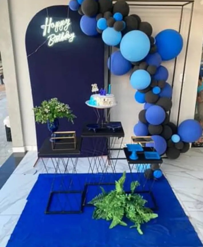 Decoração Azul Escuro - DECORANDO SONHOS