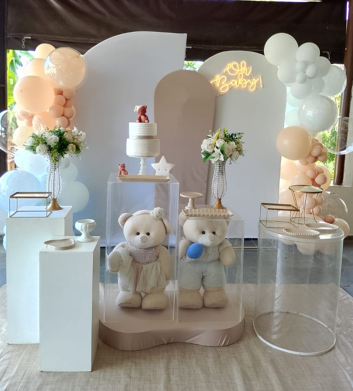 Chá Revelação / Montagem / Urso /  - DECORANDO SONHOS