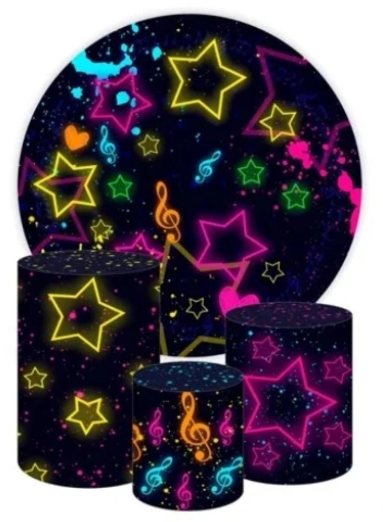 Estrelas Neon - DECORANDO SONHOS