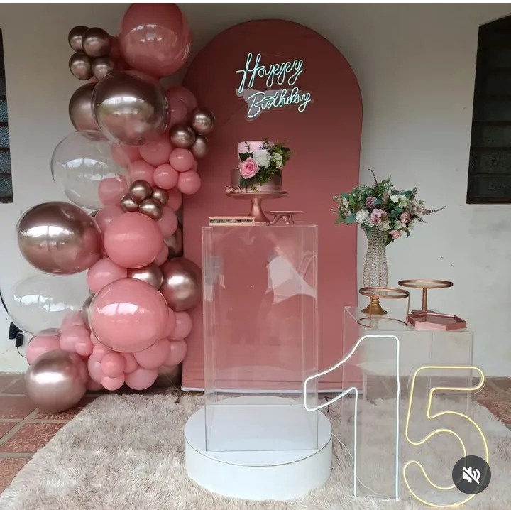 Rose Painel Romano - DECORANDO SONHOS
