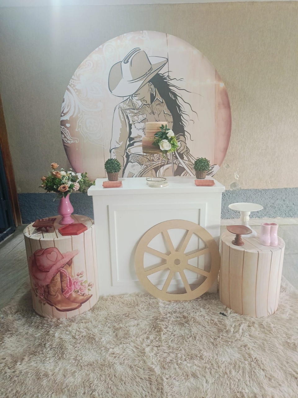 Boiadeira Pegue E Monte  - DECORANDO SONHOS