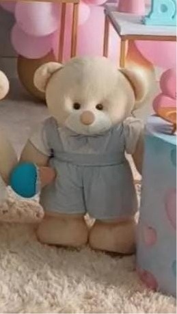 Urso Masculino  - DECORANDO SONHOS
