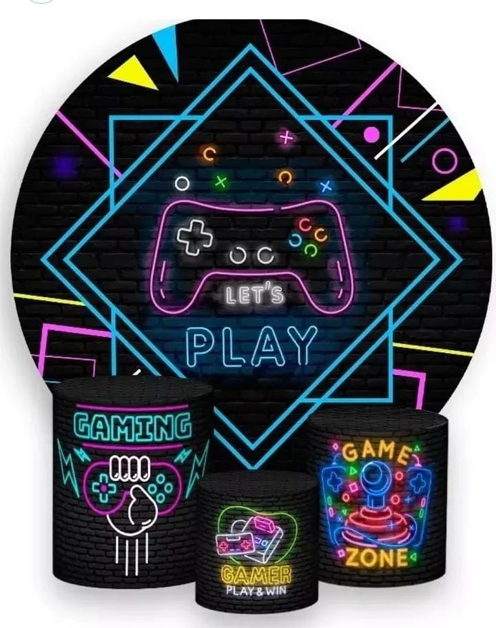 Vídeo Game / Neon / Jogos - DECORANDO SONHOS
