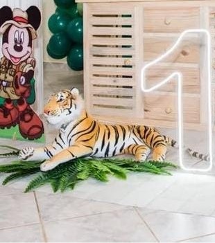 Tigre Realista  - DECORANDO SONHOS