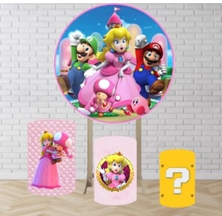 Princesa Peatch / Super Mario - DECORANDO SONHOS