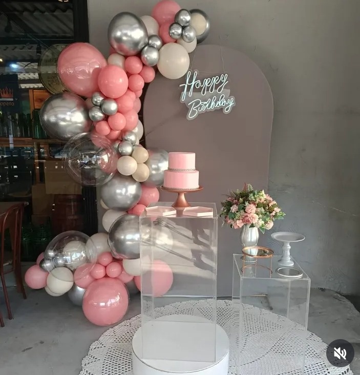 Decoração Cinza - DECORANDO SONHOS