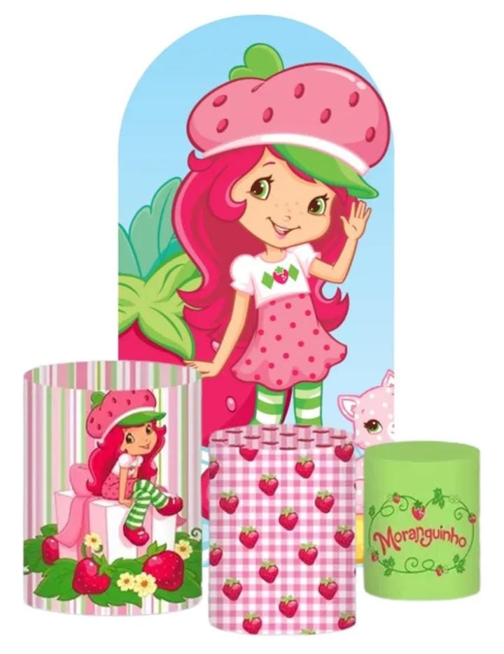 Kit Capas Moranguinho /Pegue E Monte / Festa - DECORANDO SONHOS