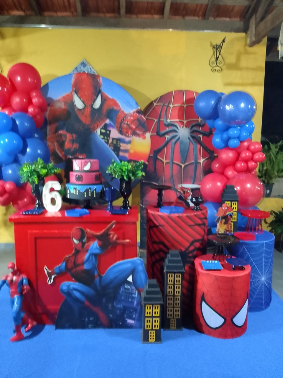 Homem Aranha Montagem 2 - DECORANDO SONHOS
