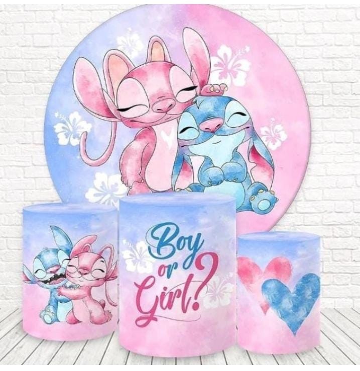 Stitch / Chá Revelação - DECORANDO SONHOS