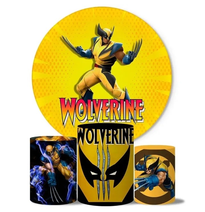 Wolverine Kit Capas  - DECORANDO SONHOS