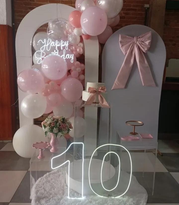 Laço Rosa - DECORANDO SONHOS