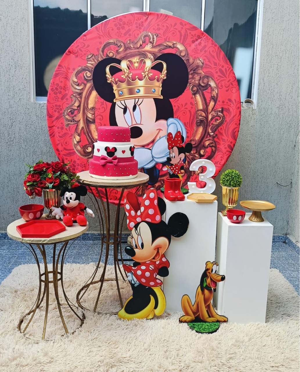 Minnie Vermelha - DECORANDO SONHOS