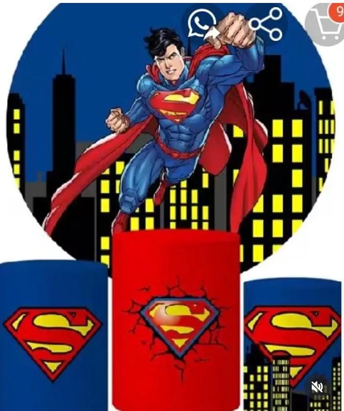 Super Man / Heróis - DECORANDO SONHOS