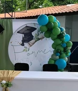 Formatura / Verde - DECORANDO SONHOS