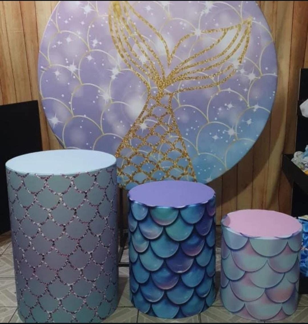 Sereia / Sereia Calda/ Escamas - DECORANDO SONHOS