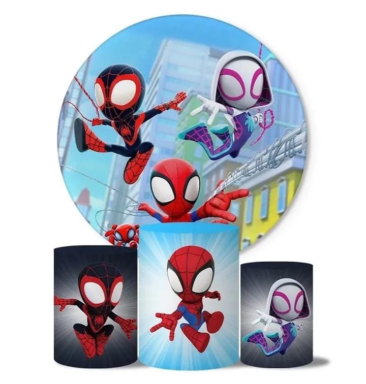 Equipe Aranha / Heróis - DECORANDO SONHOS
