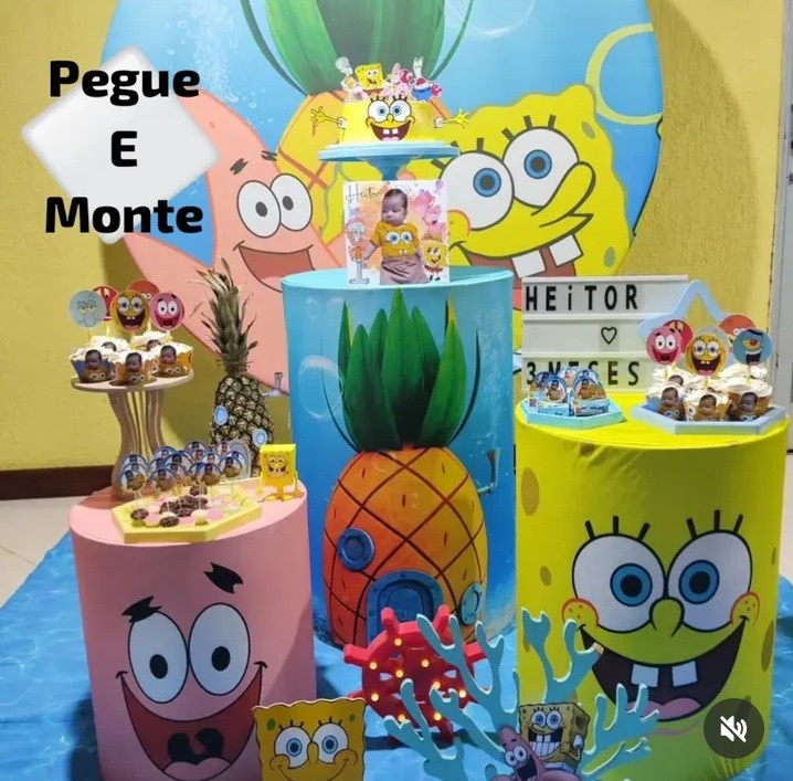 Bob Esponja  - DECORANDO SONHOS