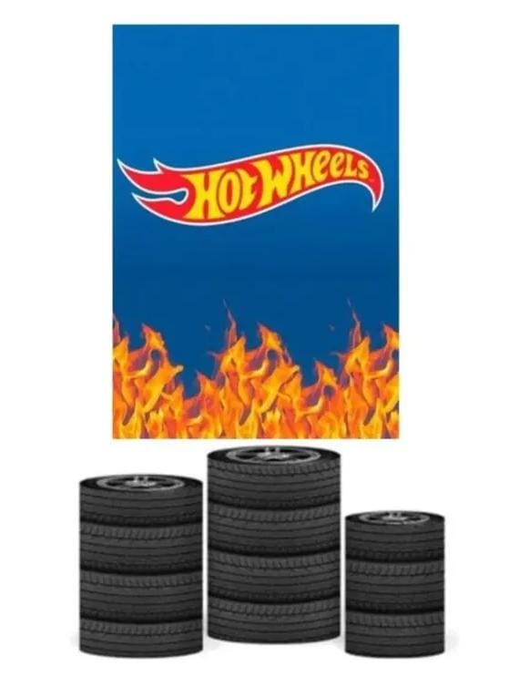 Hot Wheels / Kit / Painel Romano - DECORANDO SONHOS